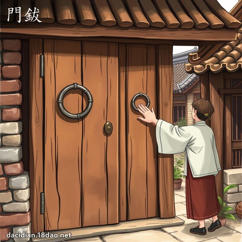 门鈸 - 国语大辞典配图