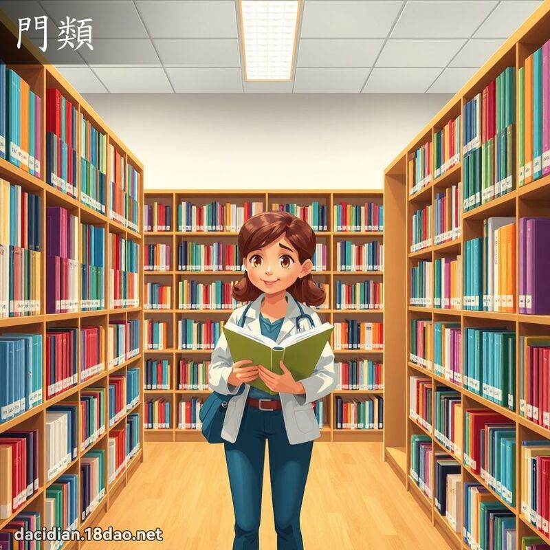 門類 - 國語大辭典配圖
