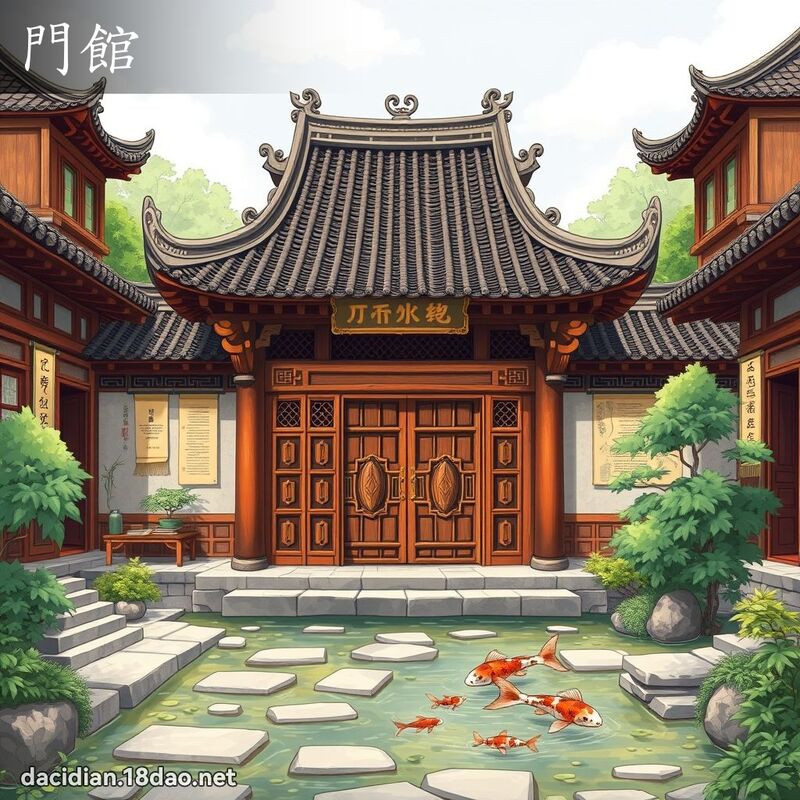 门馆 - 国语大辞典配图