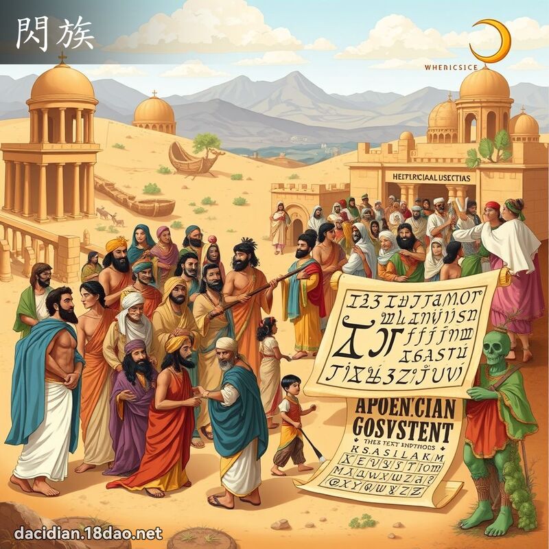 闪族 - 国语大辞典配图