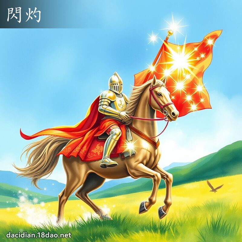 闪灼 - 国语大辞典配图