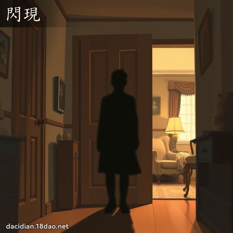 閃現 - 國語大辭典配圖