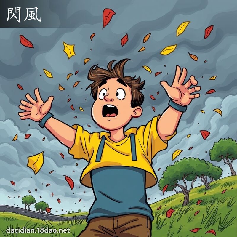 閃風 - 國語大辭典配圖