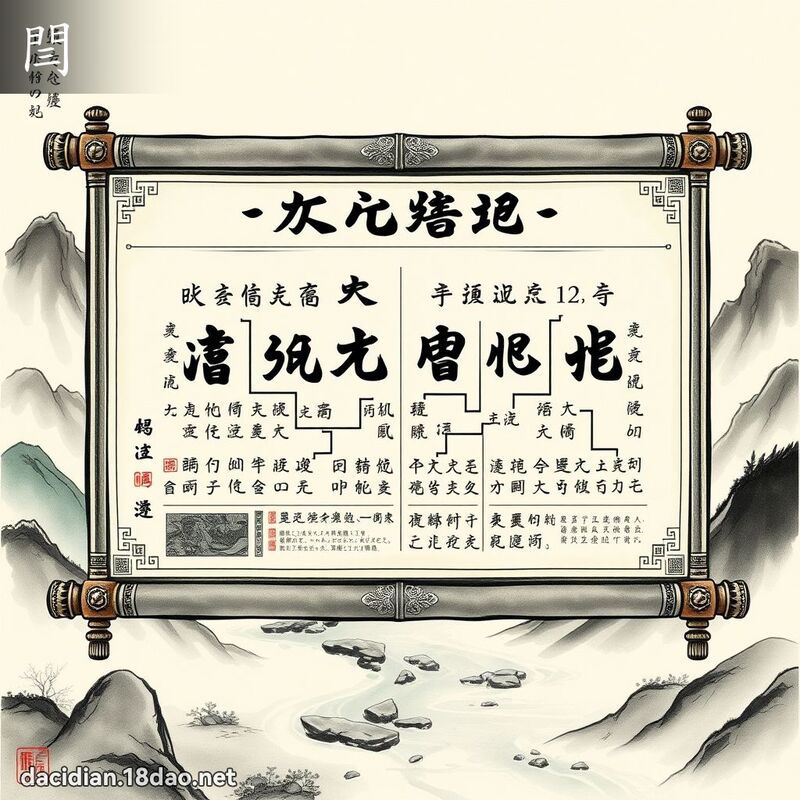 閆 - 国语大辞典配图