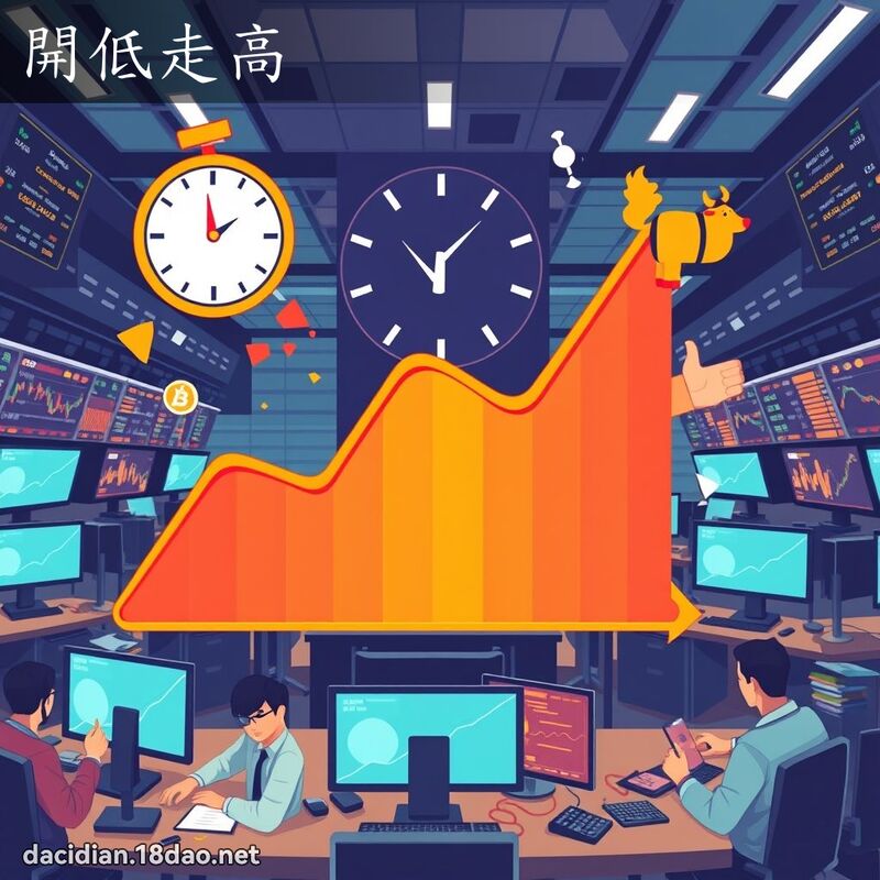 開低走高 - 國語大辭典配圖