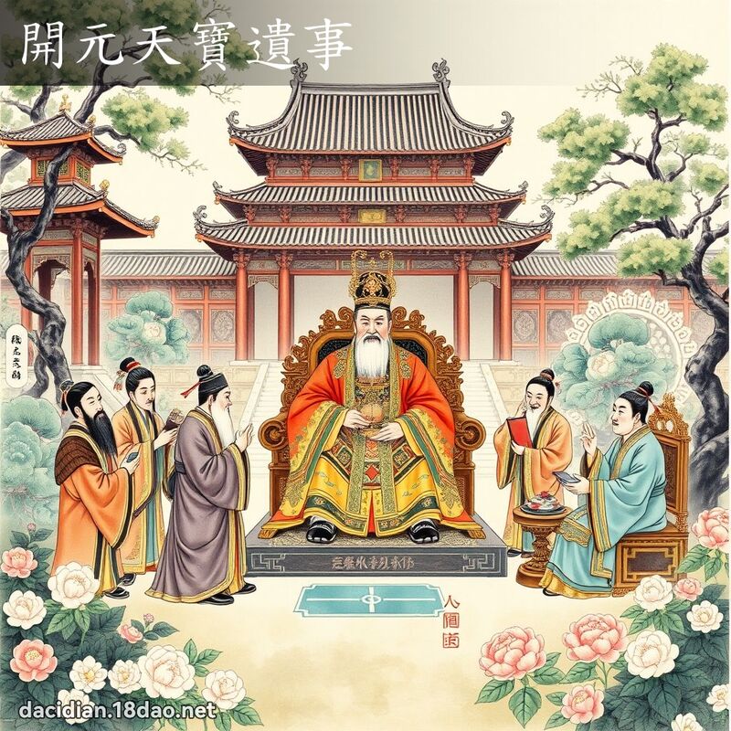 开元天宝遗事 - 国语大辞典配图