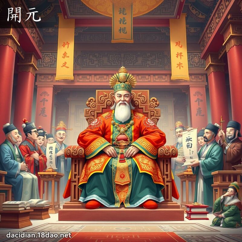 開元 - 國語大辭典配圖