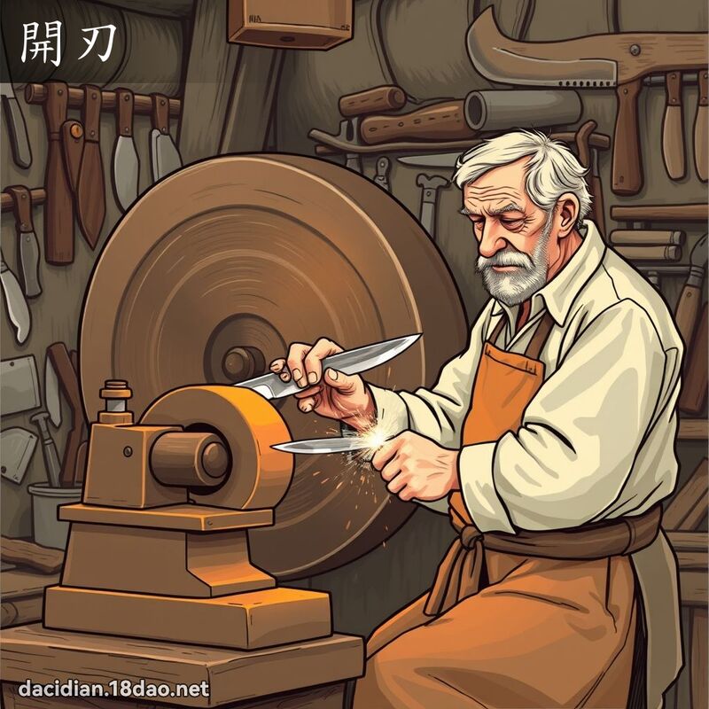 開刃 - 國語大辭典配圖