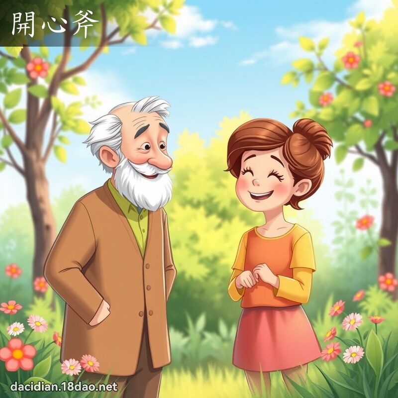 開心斧 - 國語大辭典配圖