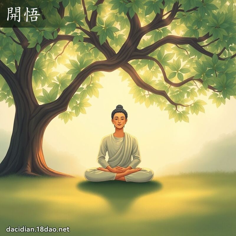 開悟 - 國語大辭典配圖