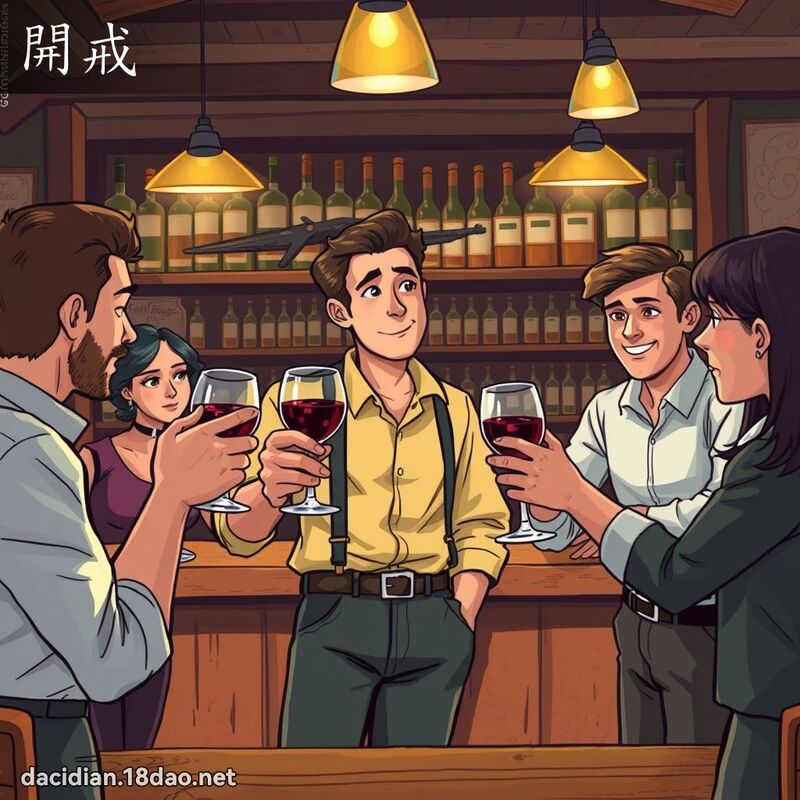 开戒 - 国语大辞典配图