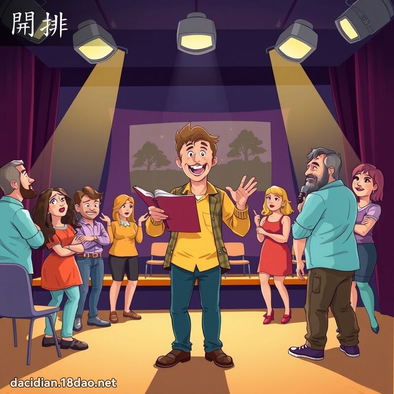 開排 - 國語大辭典配圖