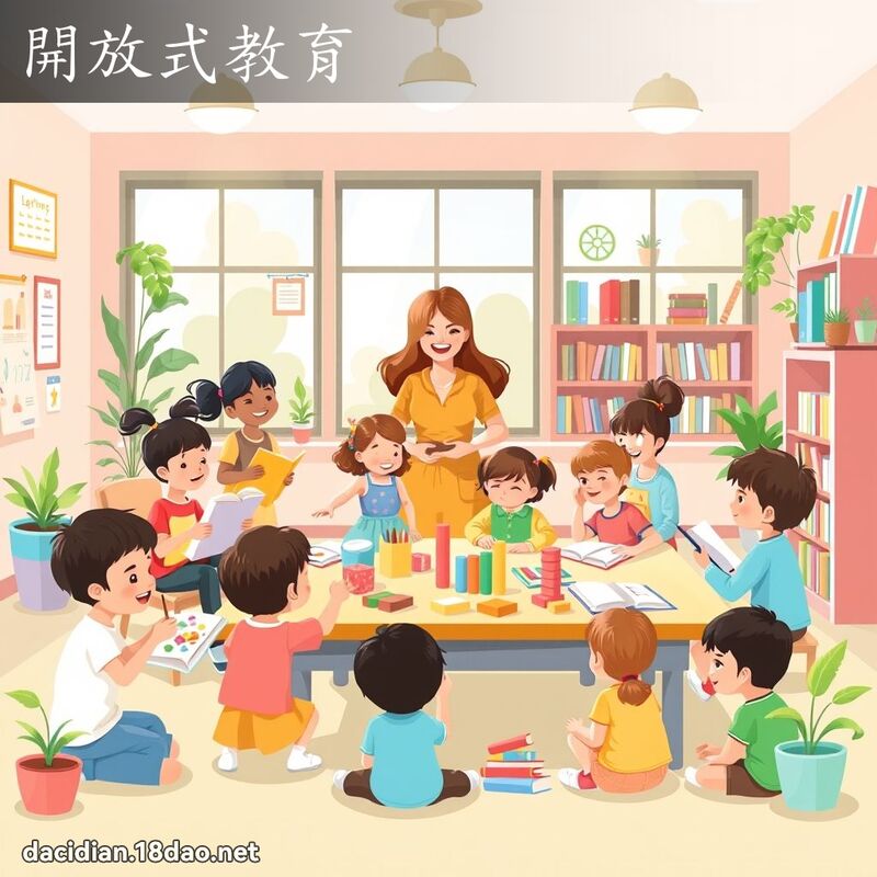 開放式教育 - 國語大辭典配圖