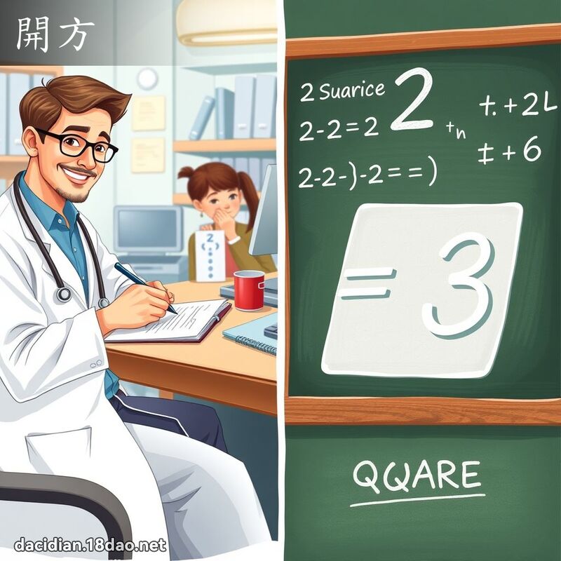 開方 - 國語大辭典配圖