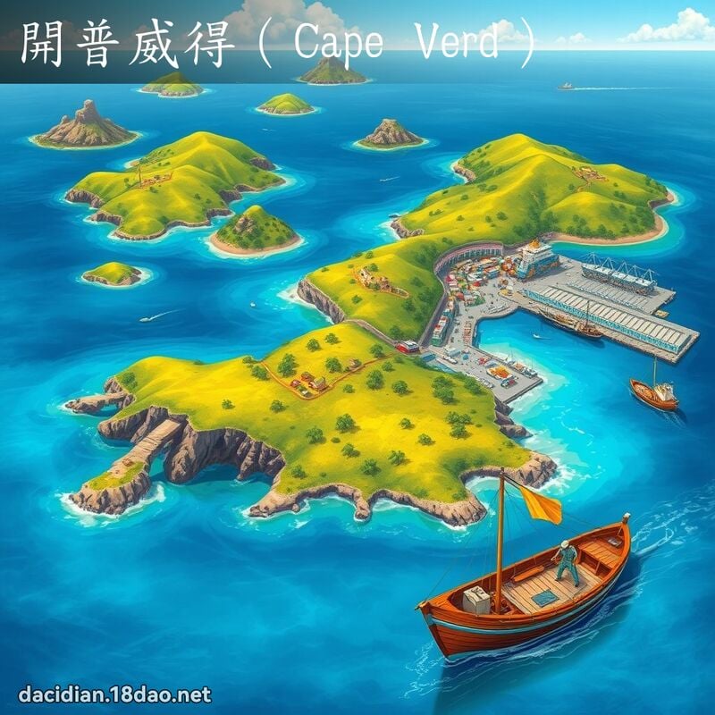 開普威得（Cape Verd） - 國語大辭典配圖
