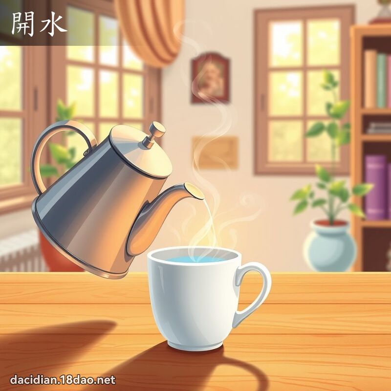開水 - 國語大辭典配圖