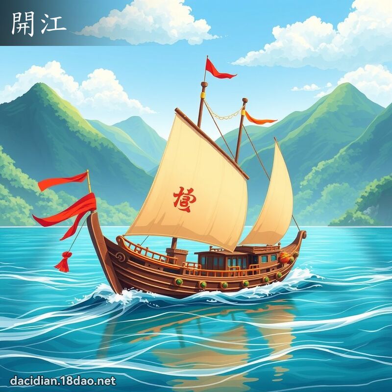 开江 - 国语大辞典配图