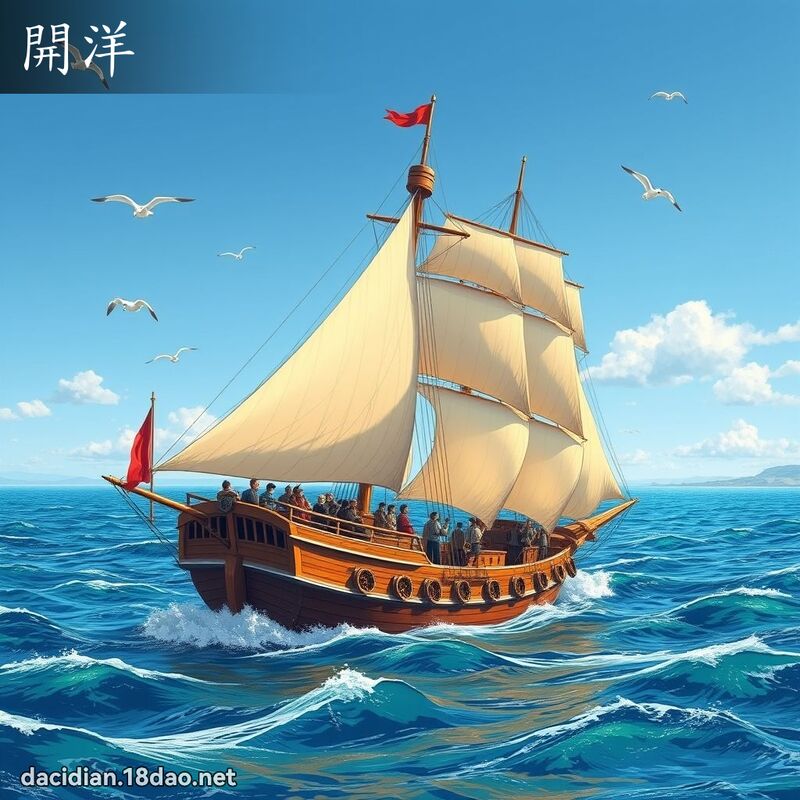 開洋 - 國語大辭典配圖