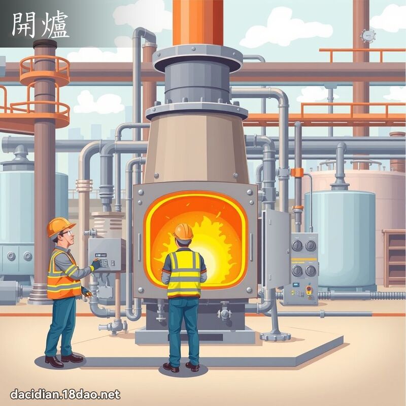 開爐 - 國語大辭典配圖