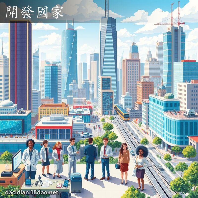 开发国家 - 国语大辞典配图