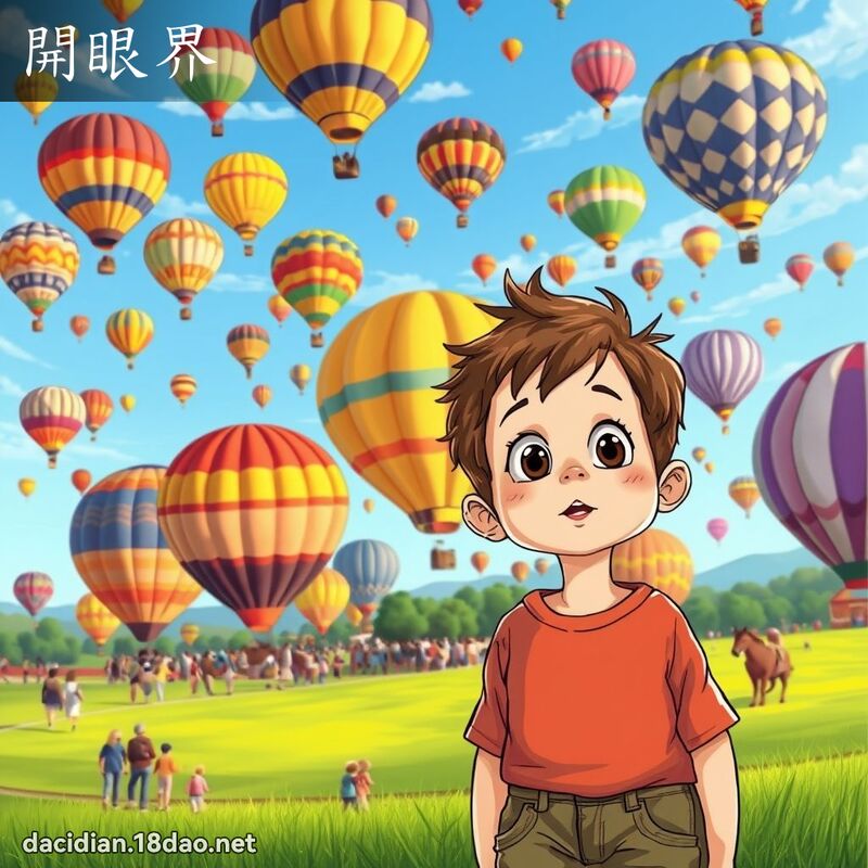 開眼界 - 國語大辭典配圖