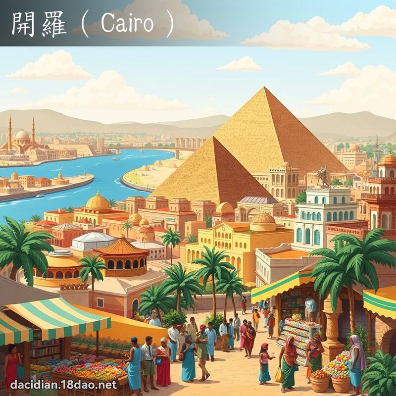 開羅（Cairo） - 國語大辭典配圖
