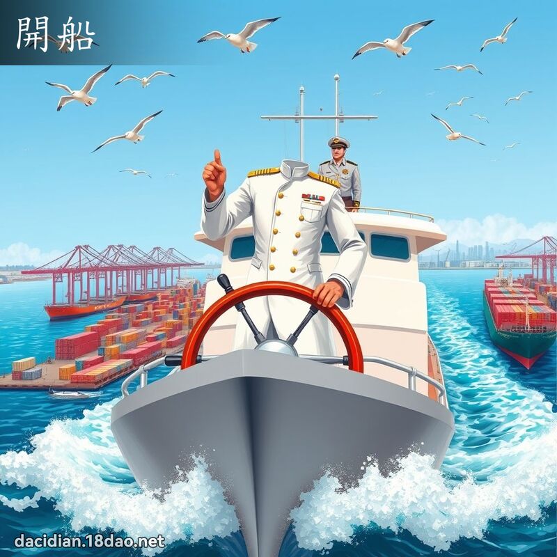 開船 - 國語大辭典配圖