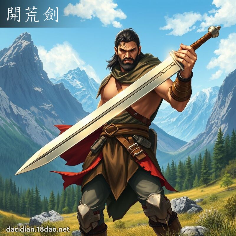 開荒劍 - 國語大辭典配圖