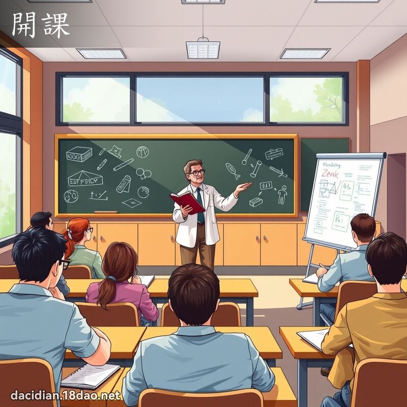 开课 - 国语大辞典配图