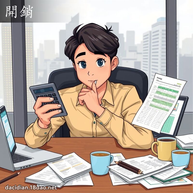 開銷 - 國語大辭典配圖