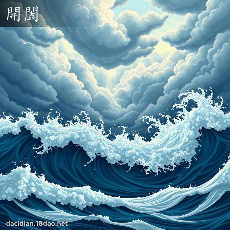 開闔 - 國語大辭典配圖