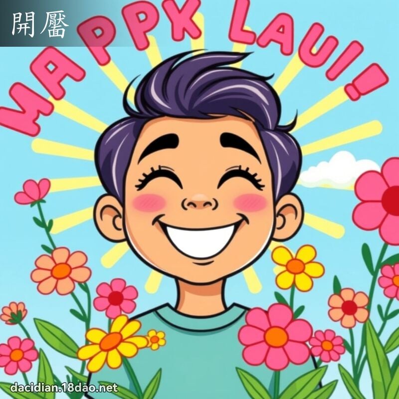 開靨 - 國語大辭典配圖