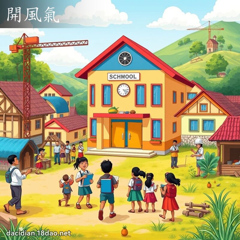 开风气 - 国语大辞典配图