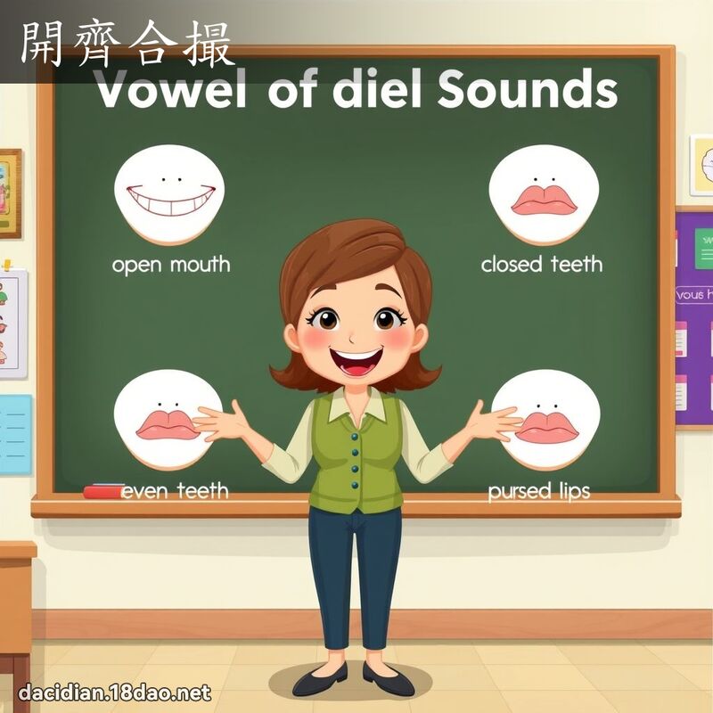 開齊合撮 - 國語大辭典配圖