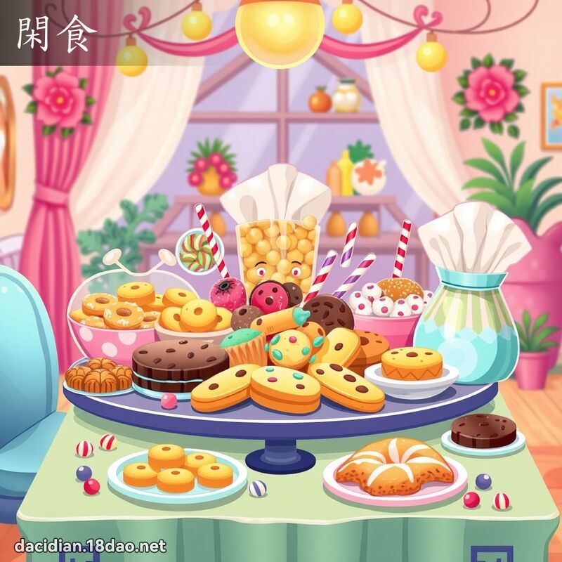 闲食 - 国语大辞典配图