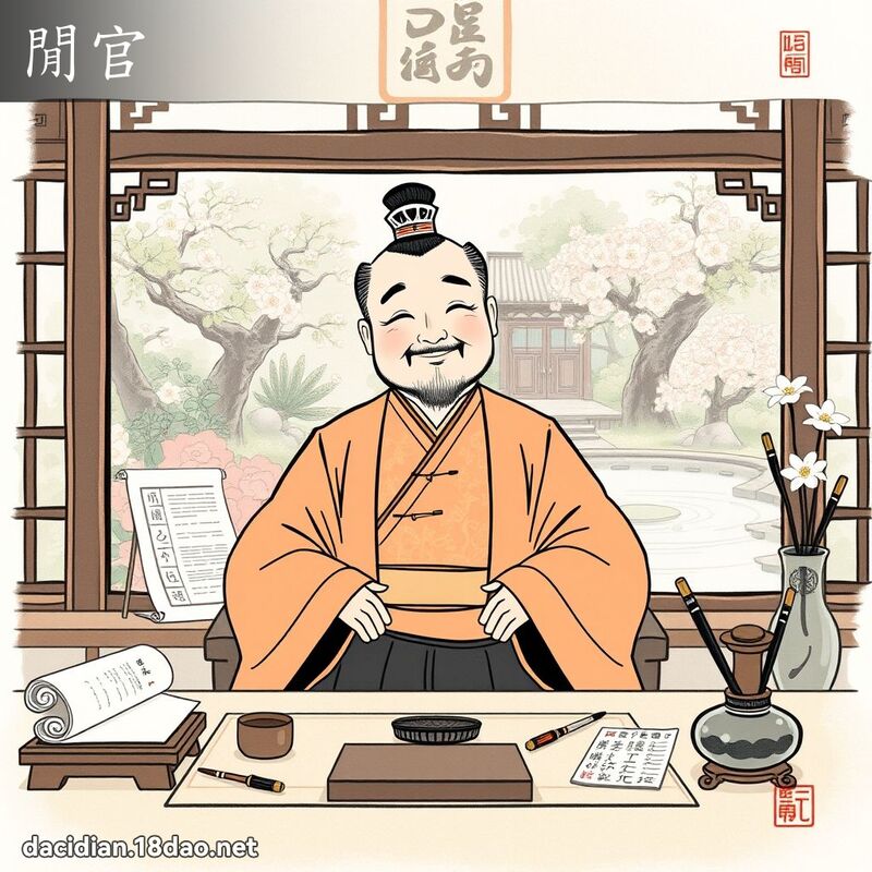 閒官 - 國語大辭典配圖