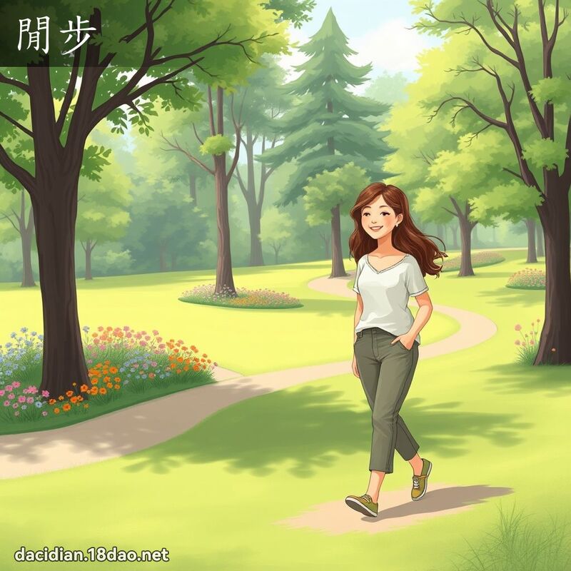 词语: 闲步 (多意词)