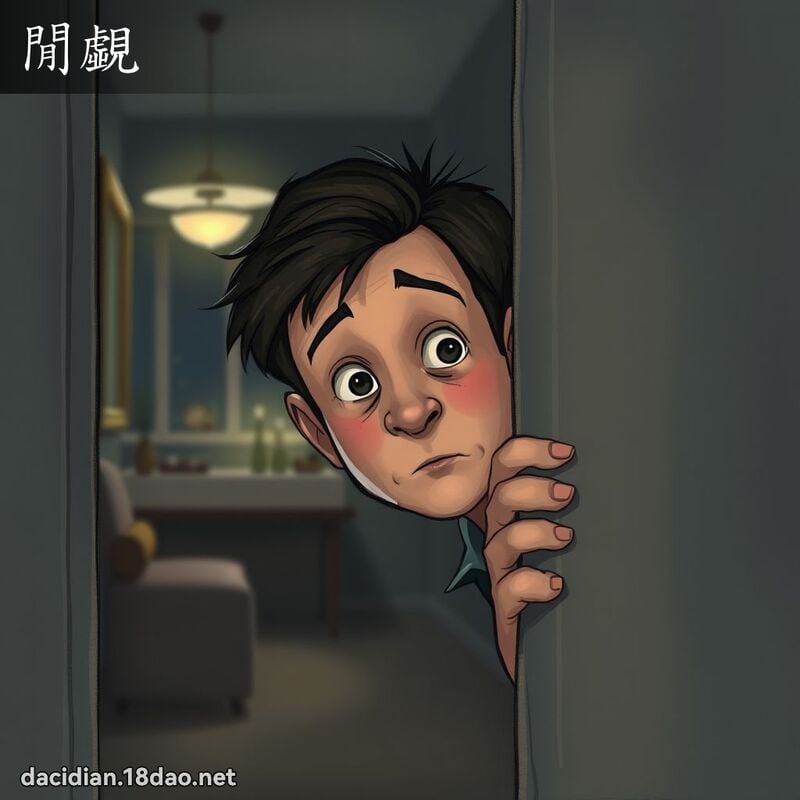 閒覷 - 國語大辭典配圖