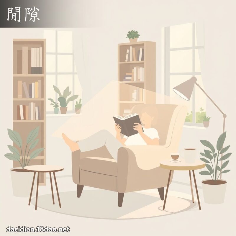 閒隙 - 國語大辭典配圖
