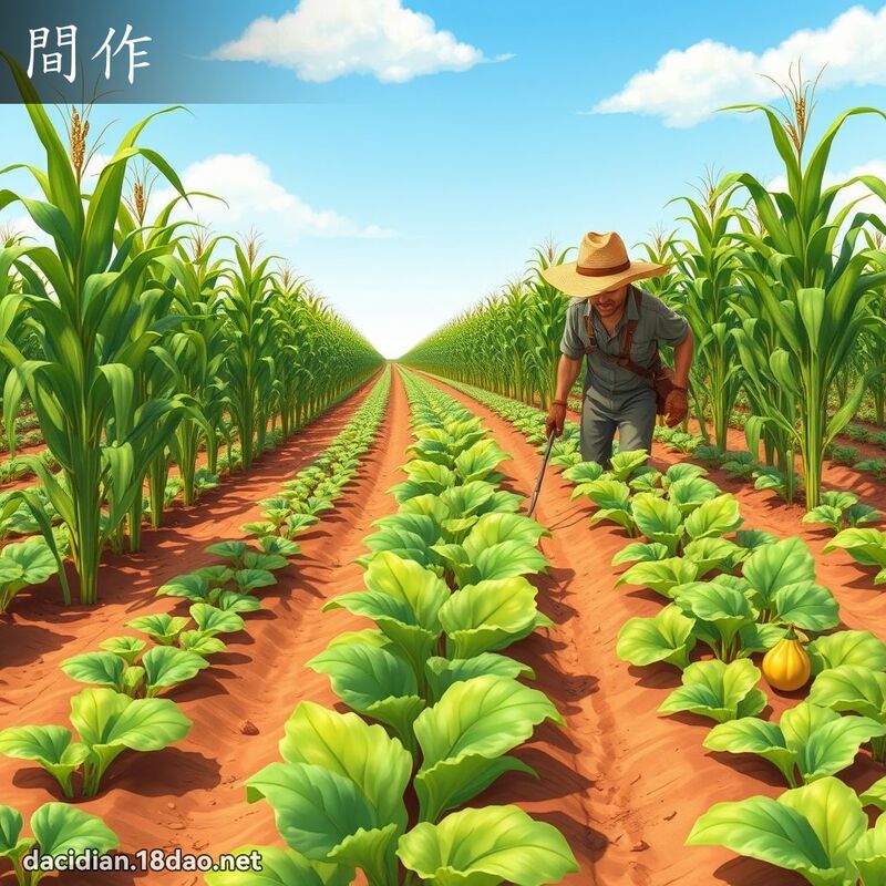 詞語: 間作 (多意詞)