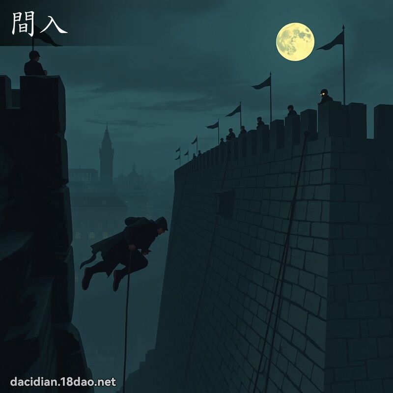 间入 - 国语大辞典配图