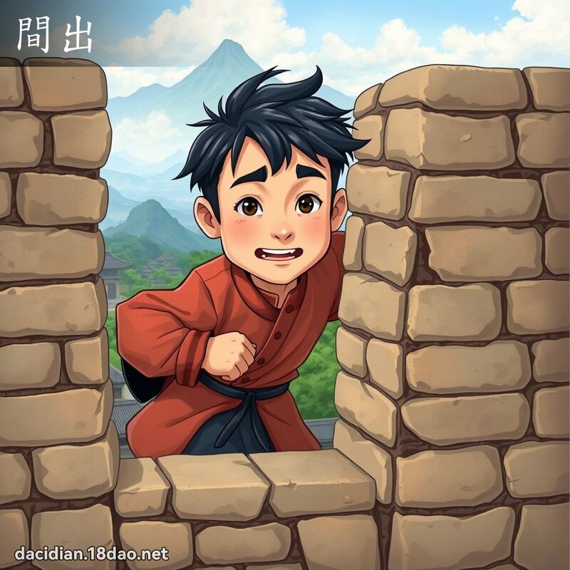 间出 - 国语大辞典配图