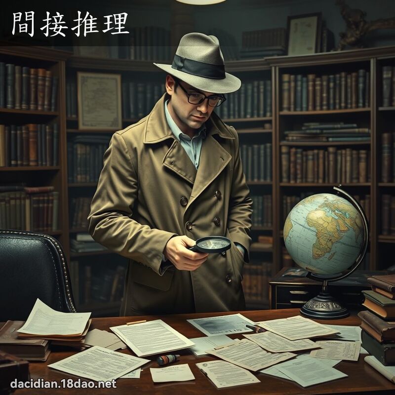 間接推理 - 國語大辭典配圖