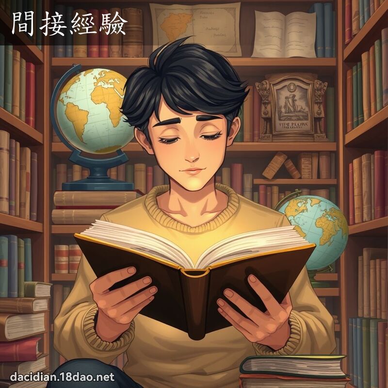 間接經驗 - 國語大辭典配圖