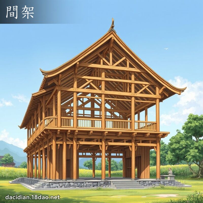 間架 - 國語大辭典配圖