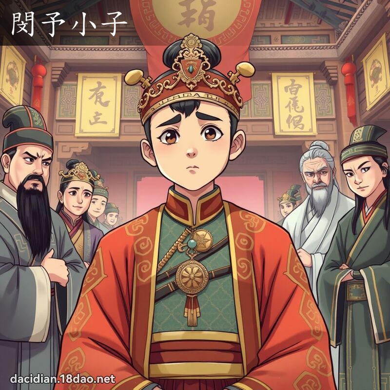 閔予小子 - 國語大辭典配圖