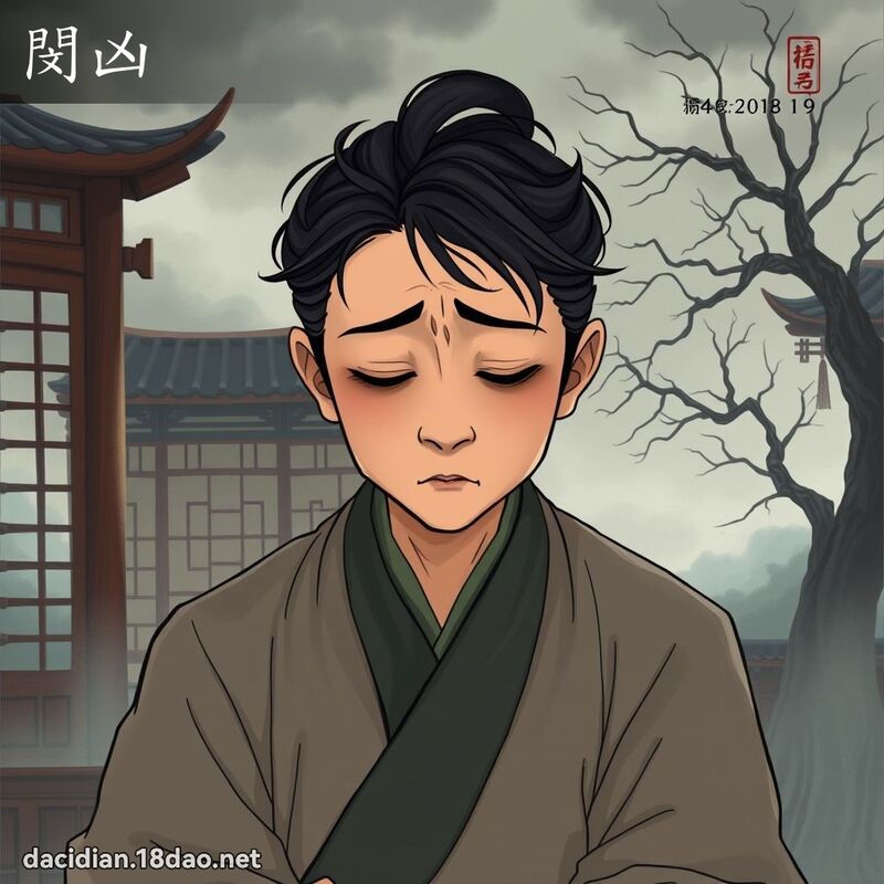 閔凶 - 國語大辭典配圖