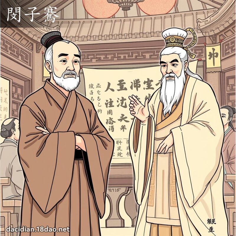 閔子騫 - 國語大辭典配圖