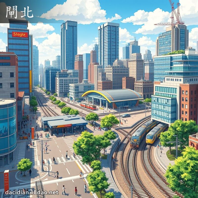 闸北 - 国语大辞典配图