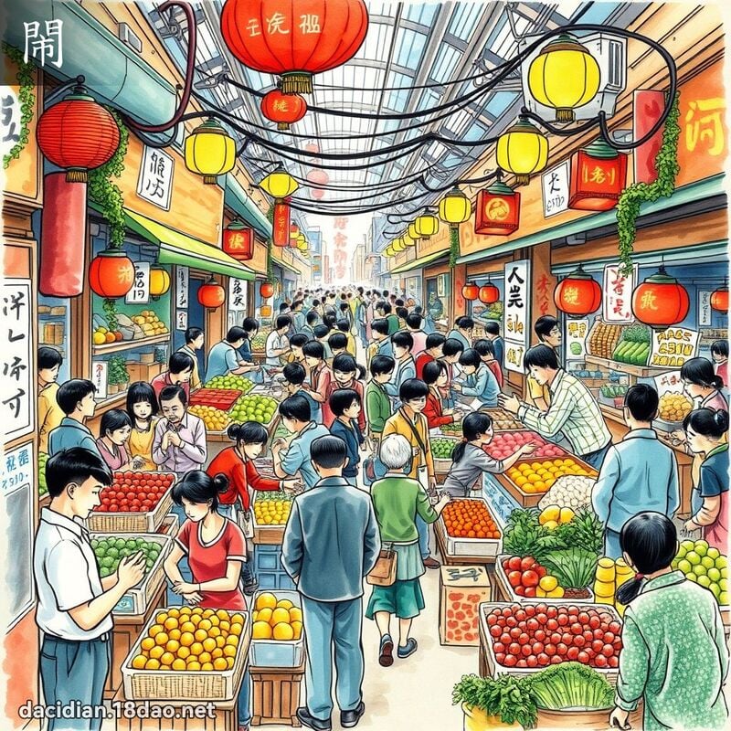 閙 - 国语大辞典配图
